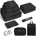 Packing Cubes for Travel | 10 Set 8 Set |Durable Luggage Organizer 4 Size(Extra Large Large Medium Small)Comprehensive Cubes for ToiletryUnderwear ShoeTravel EssentialsEfficient Women Gifts