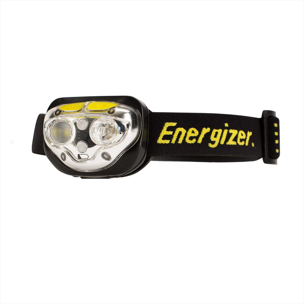 Energizer Vision LED Headlamp Bright Headlamp for Camping Water Resistant Emergency Light Includes Batteries Pack of 1