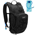 Wolt | Hiking Hydration Backpack with 2L Water Bladder for Women Men Hydration Pack for Hiking Running Cycling Climbing (Black)